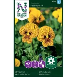 Hornviol 'Tiger Eye' F1 Viola Tricolor 'Tiger Eye' F1