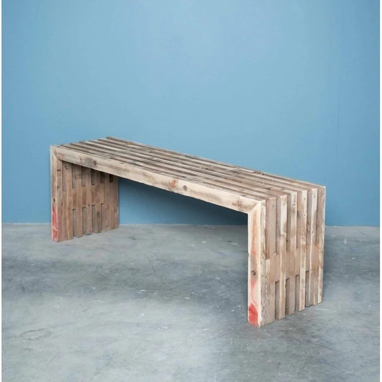 Bænk Af Brugte Traller Kabeltromlen Bænk Af Brugte Traller Længde 120 Cm 7 Bænk Af Brugte Traller Kabeltromlen Bænk Af Brugte Traller Længde 120 Cm - Image 5